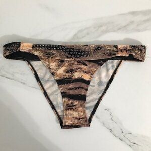 Kardasian Kollection Animal Print Bikini Bottoms